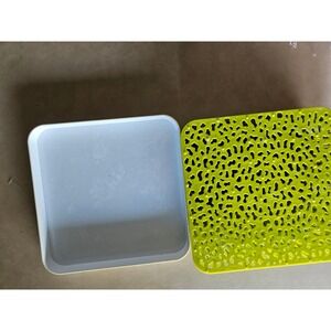 Boon Grass Countertop Baby Bottle Drying Rack Green and White